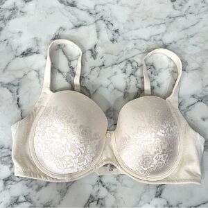 Soma Stunning Support Full-Coverage Ivory T-Shirt Underwire Lift Bra 34D